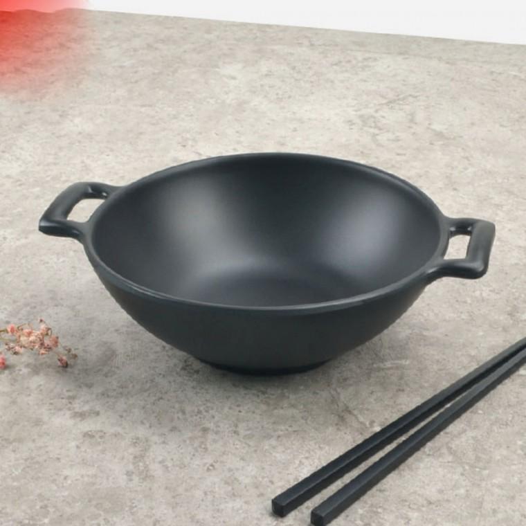 손잡이접시 다용도접시 야채볼 손잡이볼