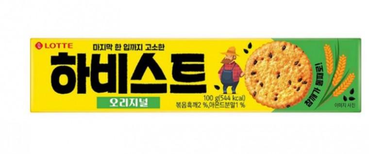 롯데 하비스트 오리지널맛 100g