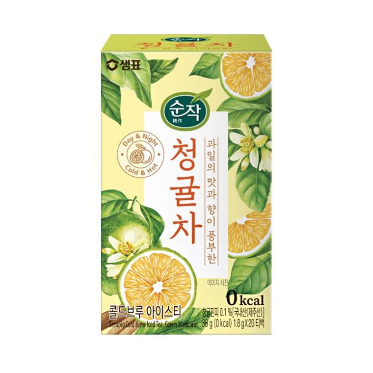 샘표 순작 청귤차 티백 20T