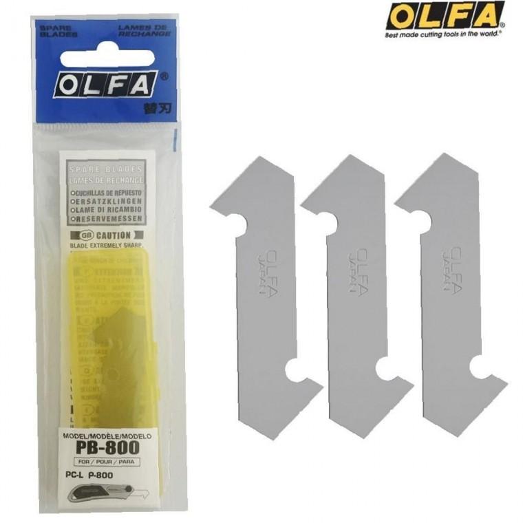 OLFA 아크릴 커터칼날 리필 (교체용 PB-800) 플라스틱