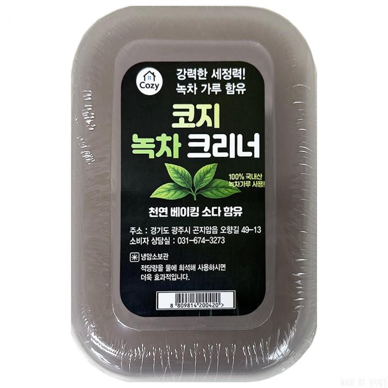 코지 크리너 630g 녹차