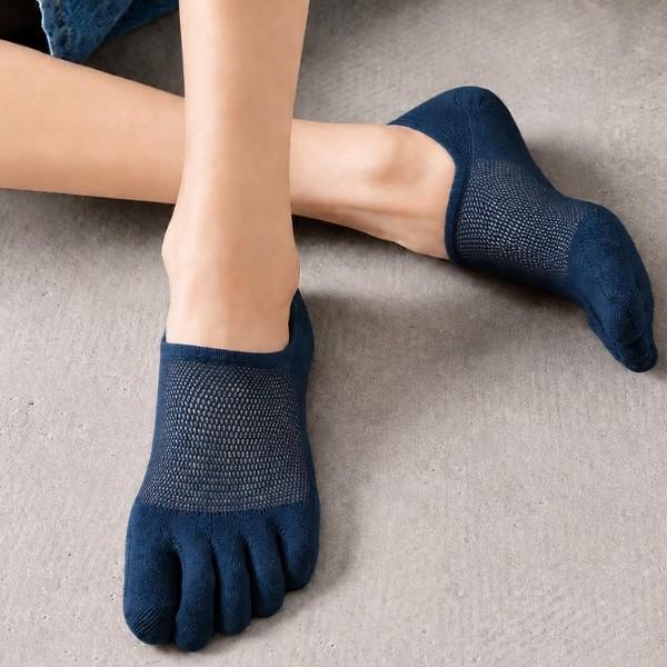 썸머 덧신 드라이워크 메쉬 통풍이 잘되는 땀배출이 잘되어 쾌적한 남성 발가락 삭스