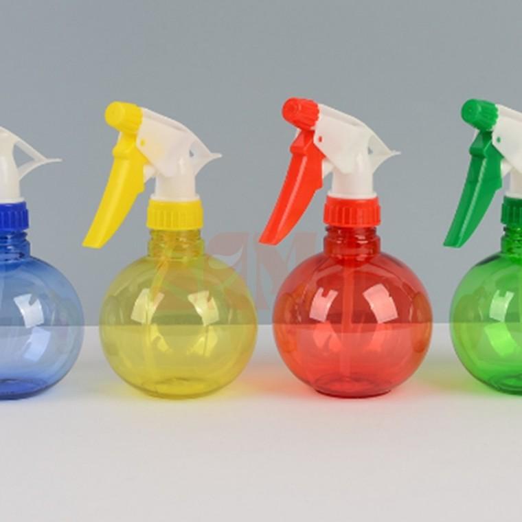 투명 컬러 분무기 300ml 공병 미용실용