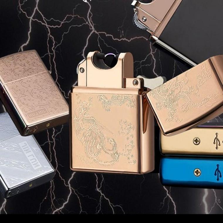 플라즈 충전 토치형 지포형 라이타 USB 전자 마라이터