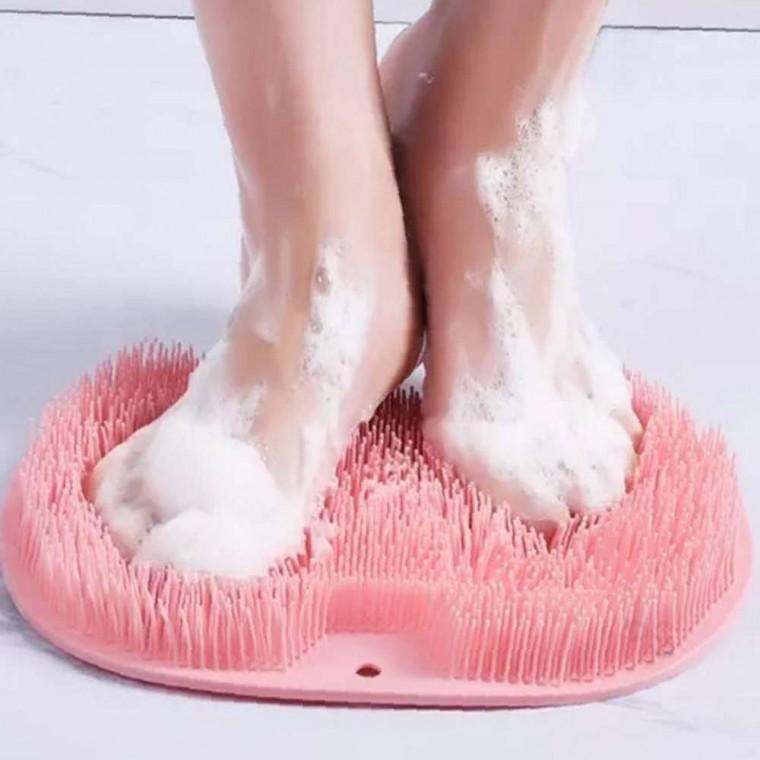 풋브러쉬 일반형 발브러쉬 발닦는매트 발세척 실리콘발매트 발바닥솔