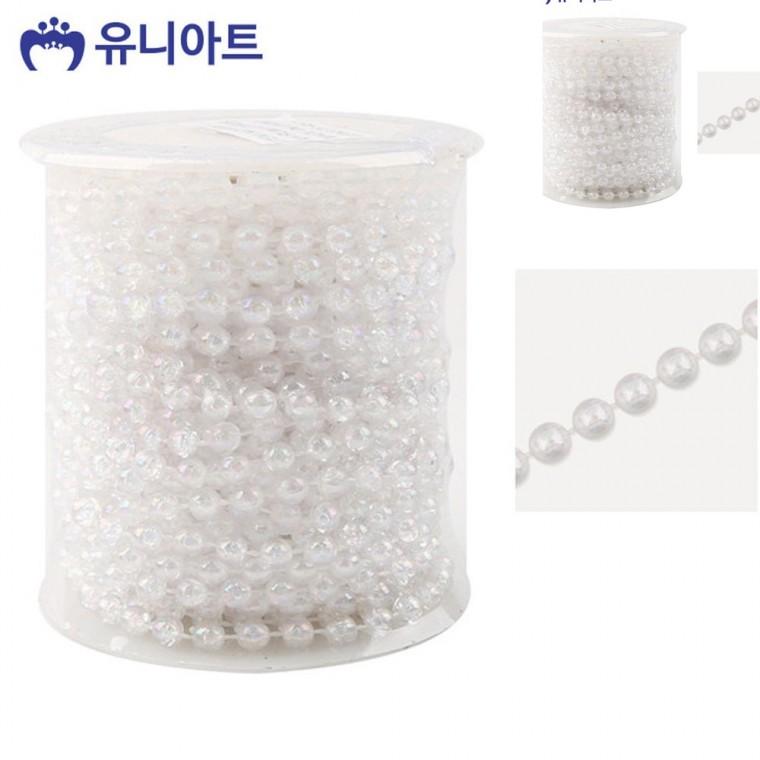 롤체인줄 투명 체인비즈 비즈공예팔찌부자재 롤체인비즈