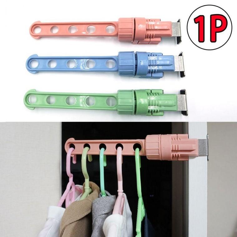 소지간편 포근한 옷걸이행거 5구