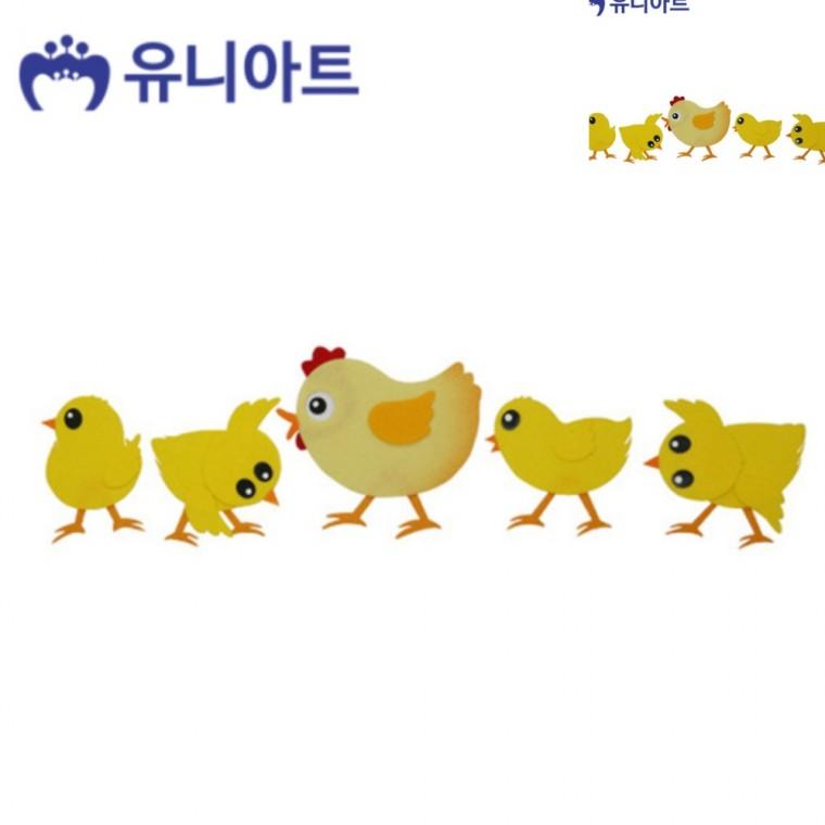 펠트 병아리 세트 아동미술만들기 어린이만들기 미술놀이