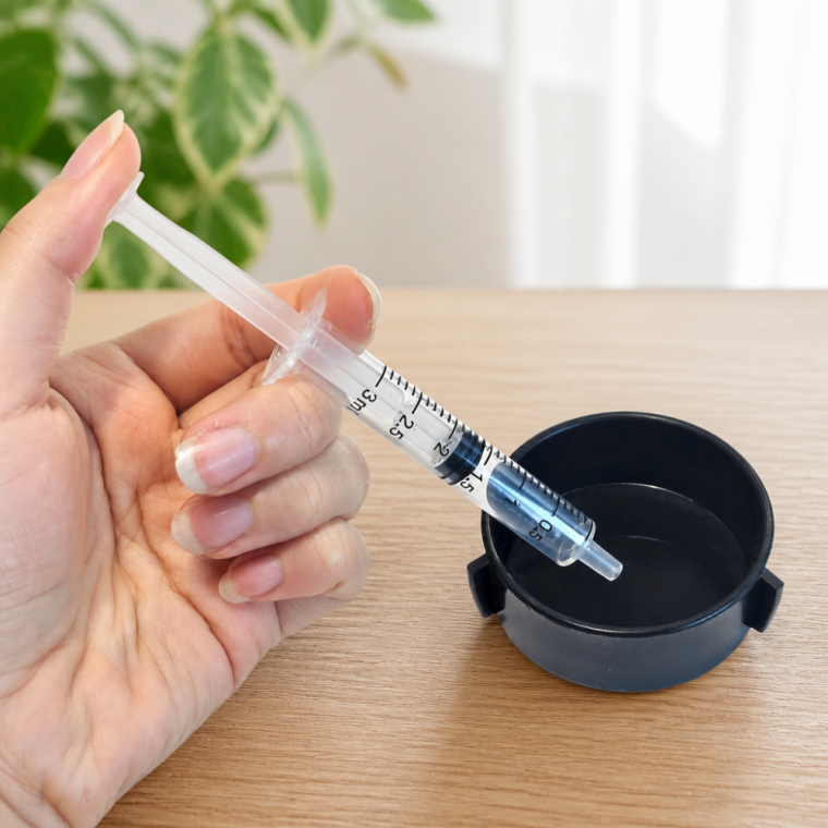 파충류 먹이 급여 반려동물 약 투약기 레진공예 주사기 3ml