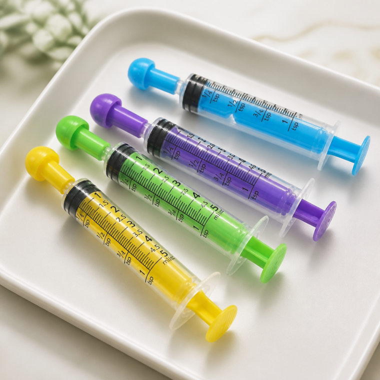 파충류 슈푸 피딩 주사기 5ml 레인보우 소동물 급여 도구