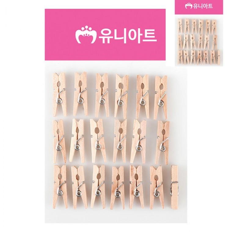 나무집게 소 원목 사진집게 소품걸이 사진걸이집게