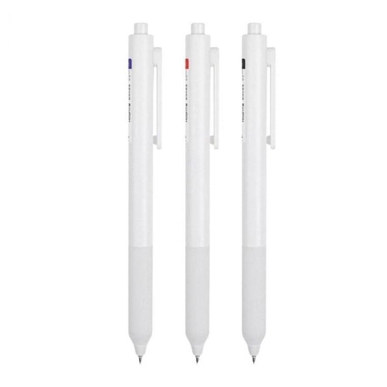사무용 위생적인 메모펜 볼펜 중성펜 0.5mm 6개입 리필심 20p