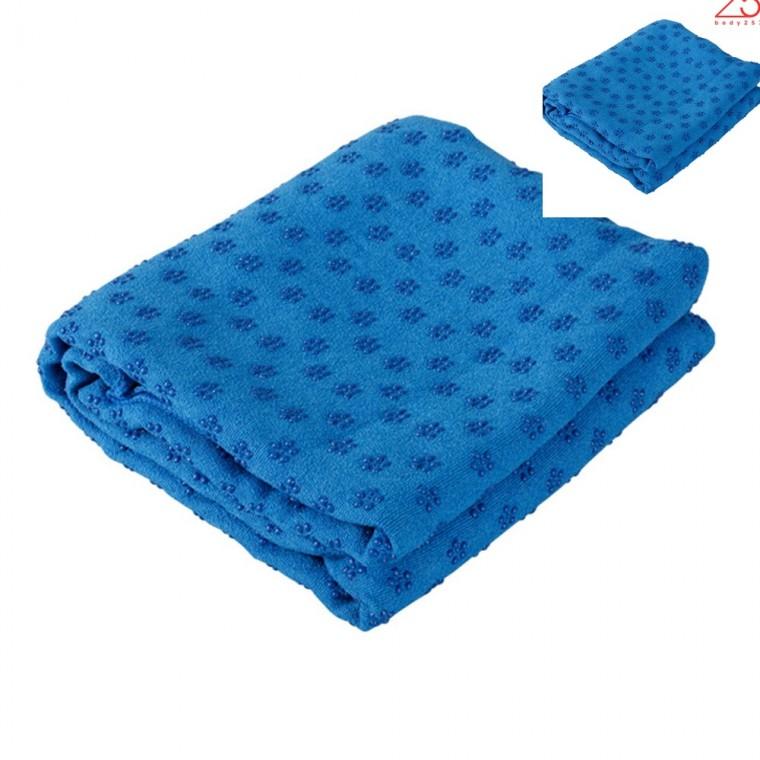 요가타월 490g 블루 홈트용품 요가타올 스포츠수건