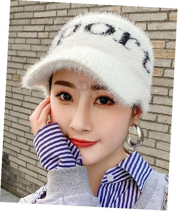 니트 썬캡 골프썬캡모자 겨울골프모자 썬캡골프모자 골프여성모자 니트모자