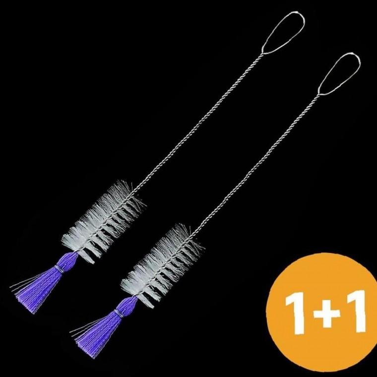 국산 나일론 소프트 병솔 1+1 젖병솔 물병 페트병 유리병세척