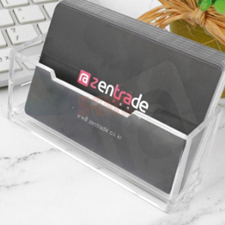 투명 명함꽂이 명함통 투명명함보관케이스