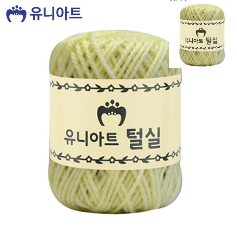 지관실 미색 크리스마스털실 뜨개실 뜨개질털실