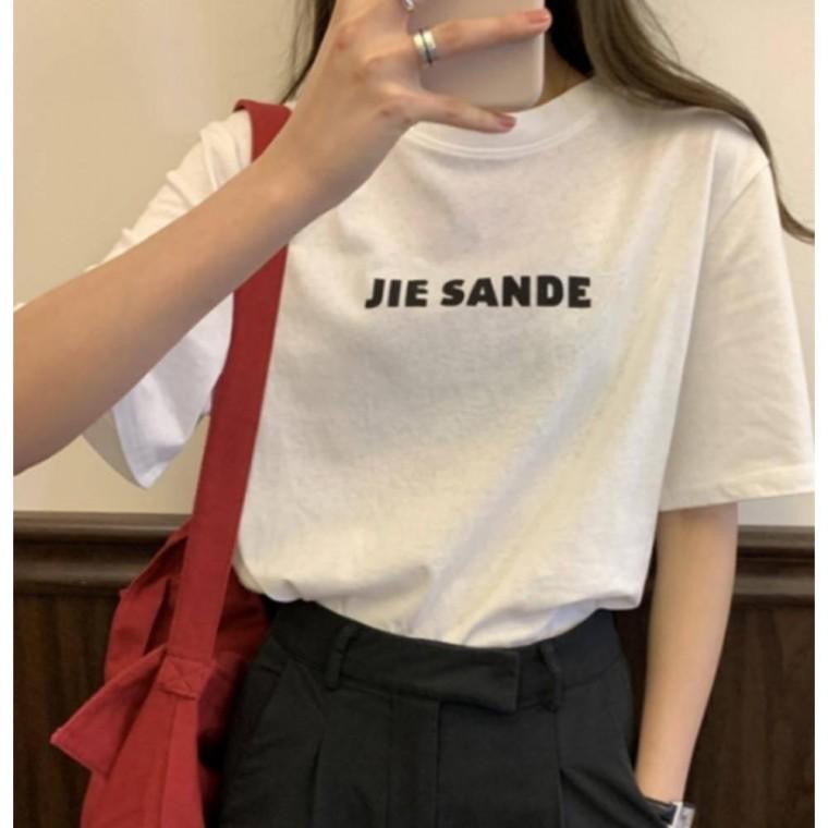 면 루즈핏 데일리 박스 반팔티 티셔츠 시크 보이시 모던