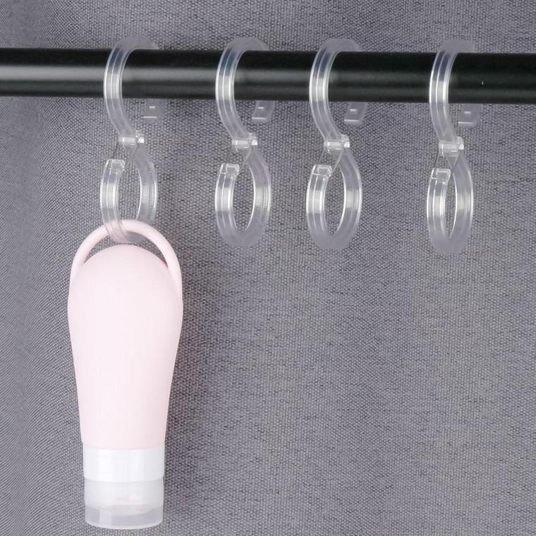 싱크대 파이프 가벼운 고리 투명 8p