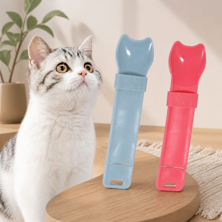 고양이 츄르 짜개 간식 급여용 냥이 스푼