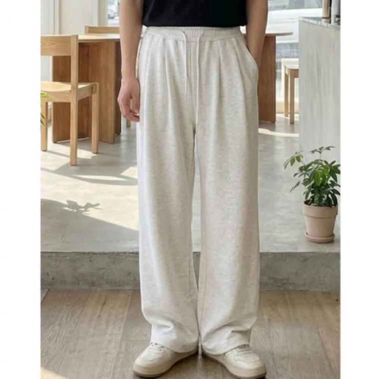 벌룬팬츠 트레이닝 와이드 조거 바지 스웨트팬츠 2핀턱 루즈핏