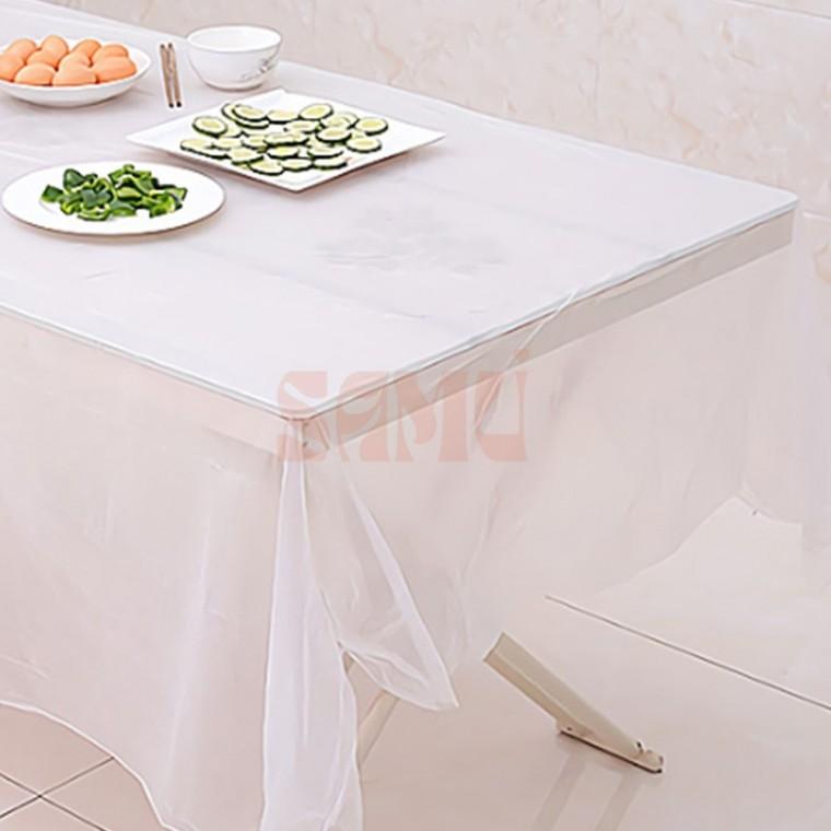 일회용 식탁 테이블 비닐 야외행사식탁보 투명식탁보