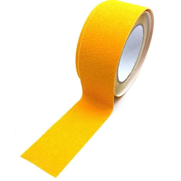 미끄럼방지 테이프 정밀한 노랑 50mm x 5m
