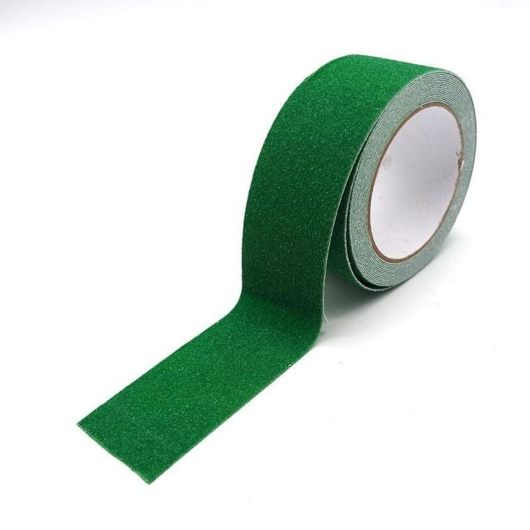 미끄럼방지 테이프 편리한 녹색 50mm x 5m
