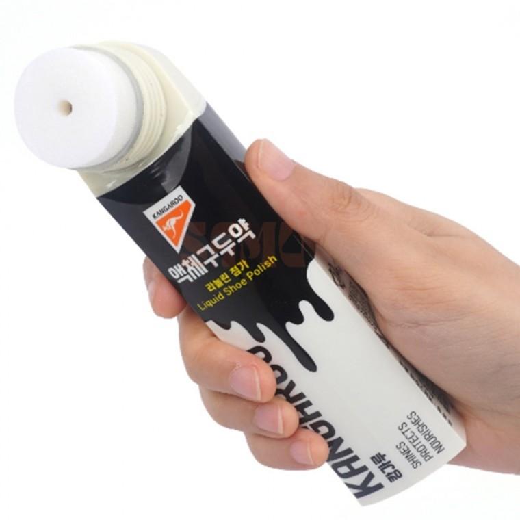 캉가루 액체 구두약 70ml 블랙 가죽구두약
