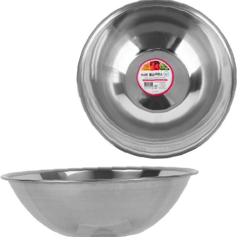 국산 부드러운 스텐 믹싱볼 30cm