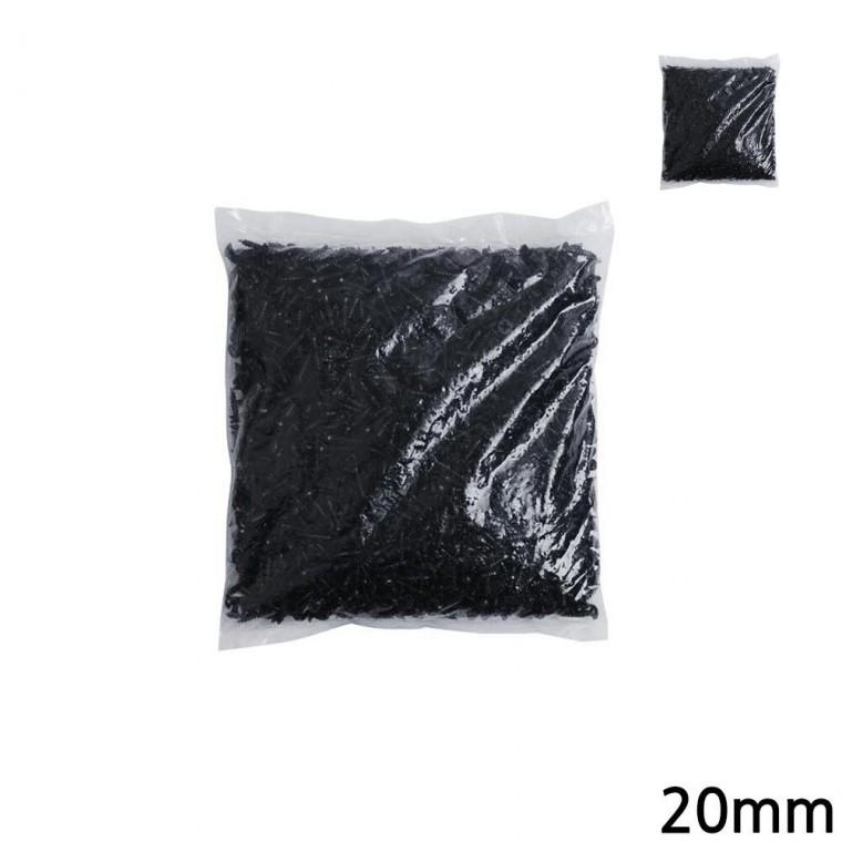 4mm 블랙 피스 나사못 20mm 1000개입 목공나사 십자나사못 피스못