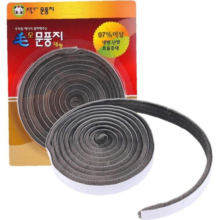 털 모 내구성 문풍지 20mm 3M 창문 바람막이 단열 소음감소