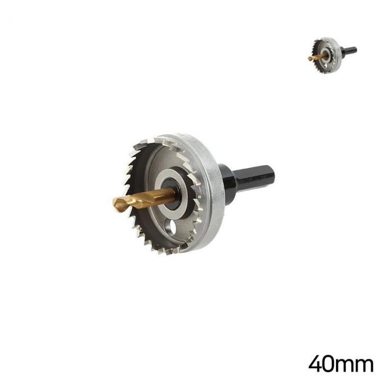 금속용 홀쏘 40mm 홀쇼 초경홀컷터 판넬홀쏘