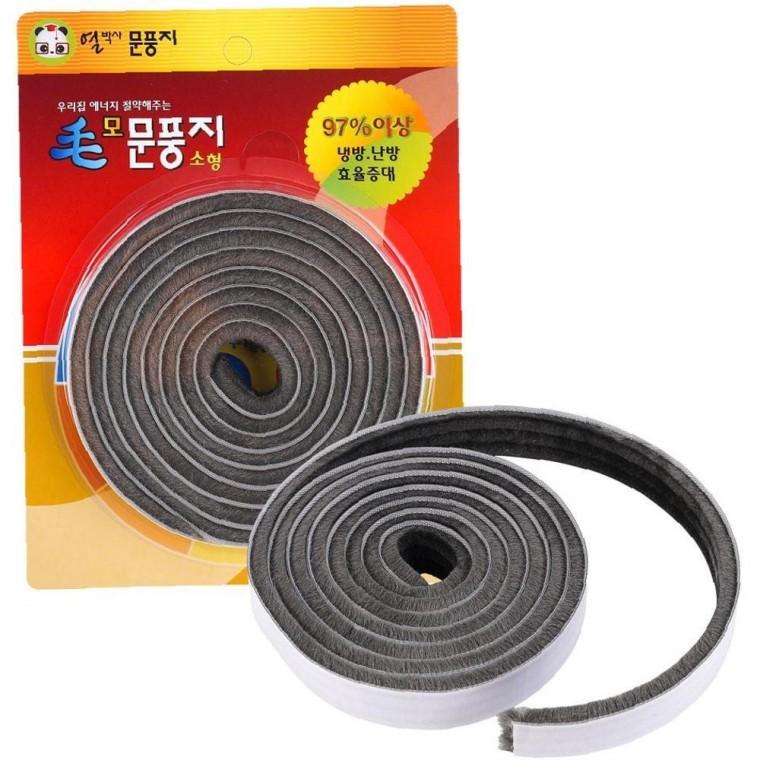 털 모 멀티 문풍지 20mm 2M 창문 바람막이 단열 소음감소