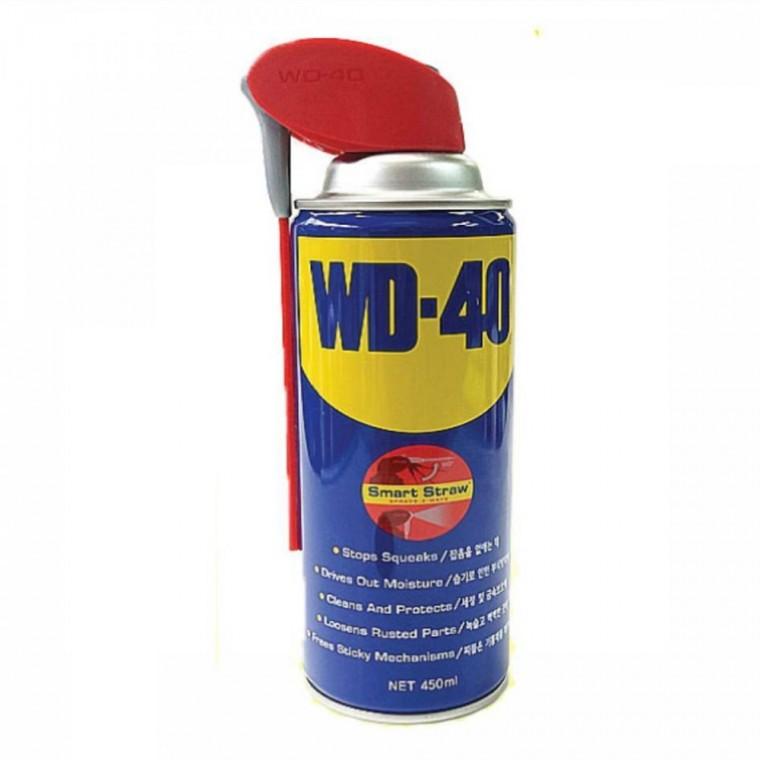 WD40 다목적 방청윤활제 스마트스트로 450ml 자물쇠윤활 다목적윤활 방청스프레이