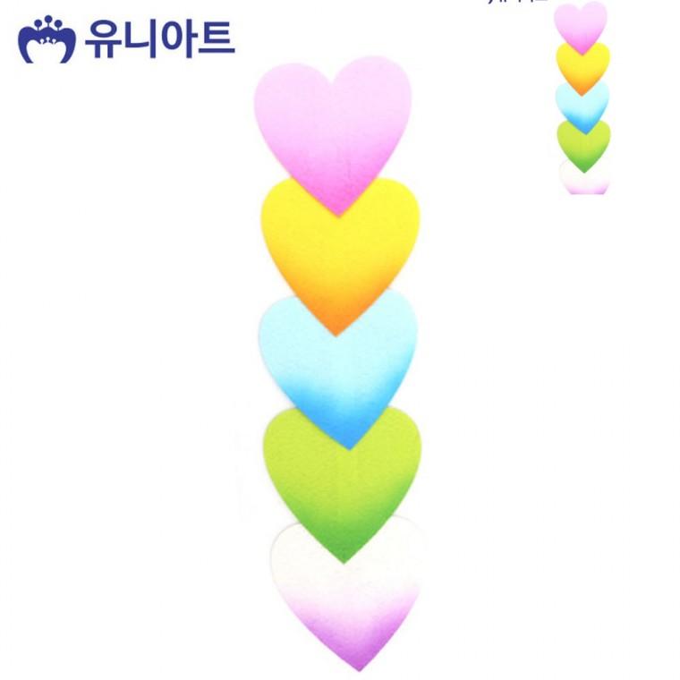투톤 미니하트 신형 펠트친구 컬러펠트인형 펠트인형