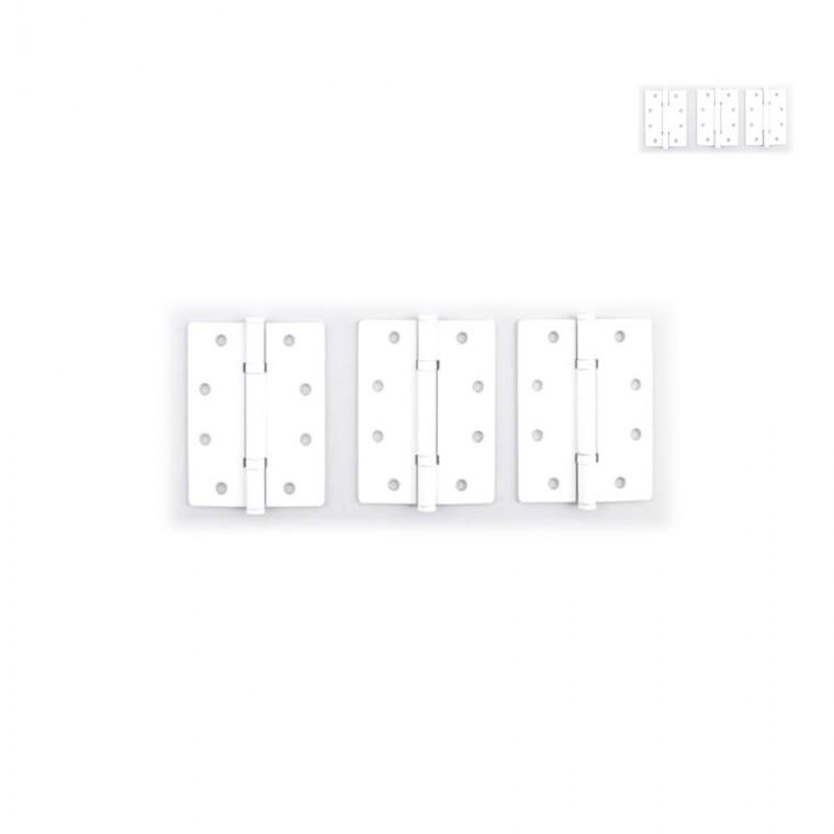 철제 4030 반침경첩 백색 3개입 가정용경첩 나비경첩 다용도경첩