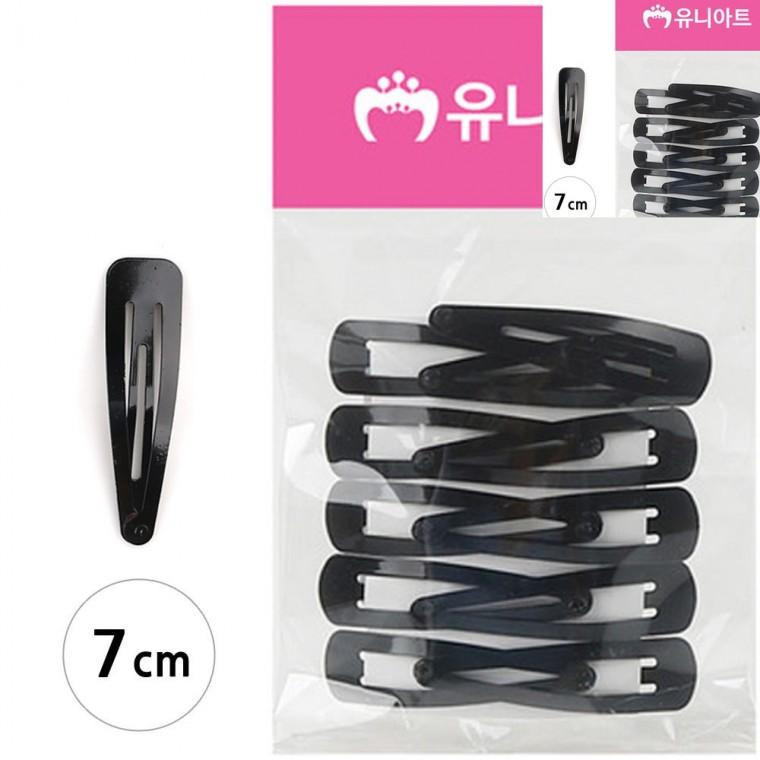 똑딱핀 머리핀 4cm 12개입 헤어핀DIY 헤어악세사리부자재 머리핀만들기부자재