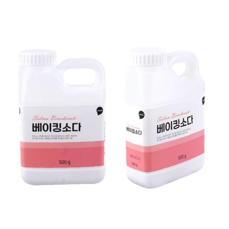 베이킹소다 용기형 산뜻한 500g 찌든때 세정제 빨래 싱크대