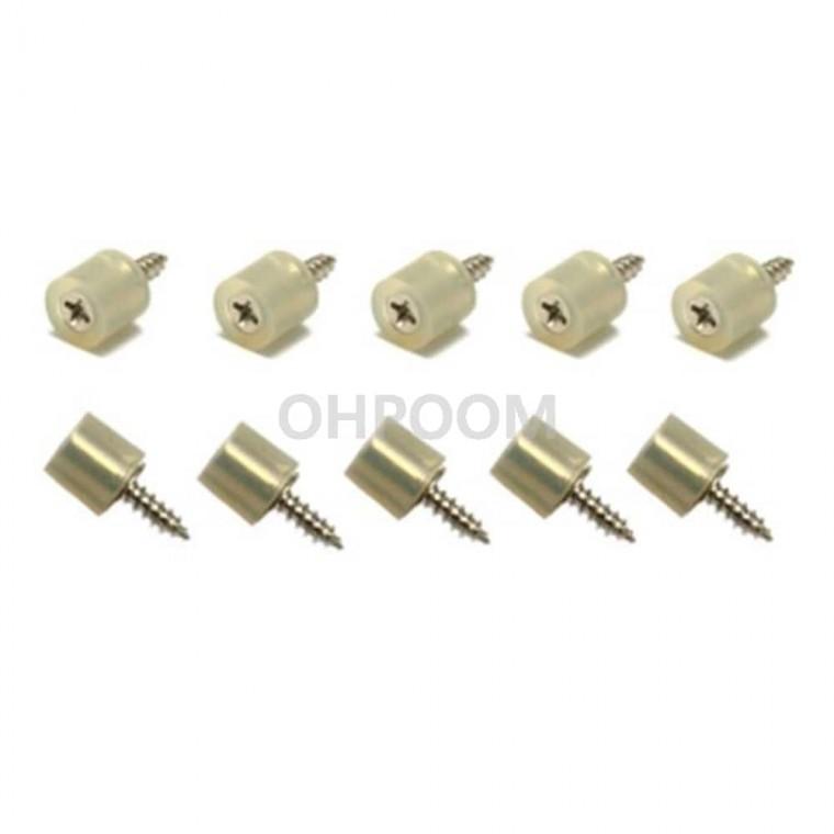1종유리다보 밴딩 3.5x11 니켈 10개 가구볼트 조임볼트 다보볼트