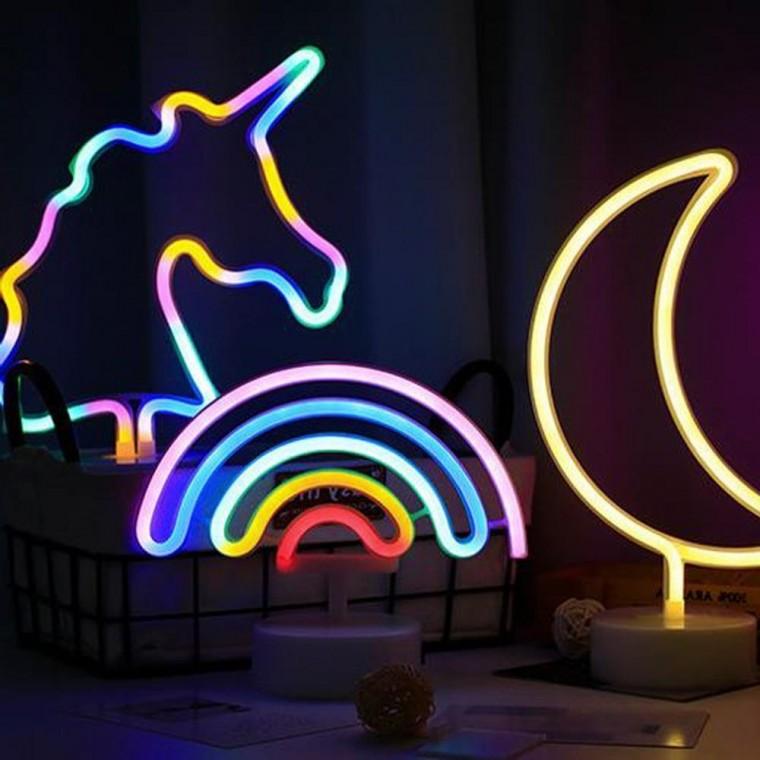 네온사인 LED 간판 건전지 포인트 무드등 조명 조명 실내 네온사인