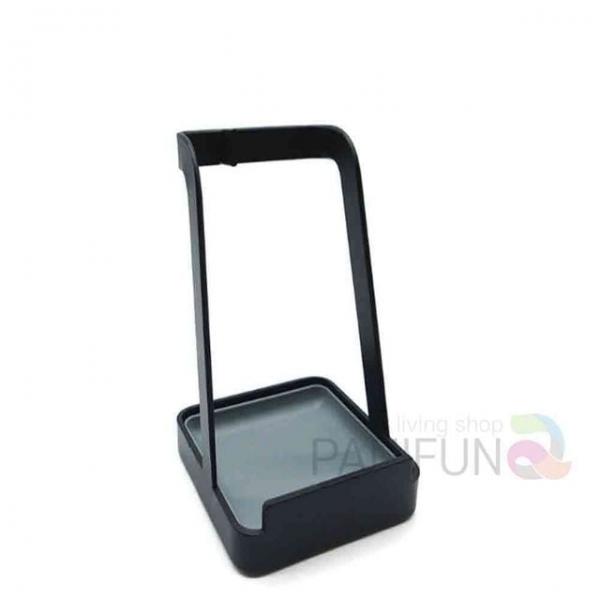 조리도구 받침대 블랙 주방걸이 주방국자거치대 조리기구거치대 요리조리받침대 국자받침대