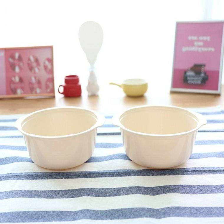 위생적인 쿡앤밥 4P-650ml 행밥찬용기 전자렌지용 밥보관
