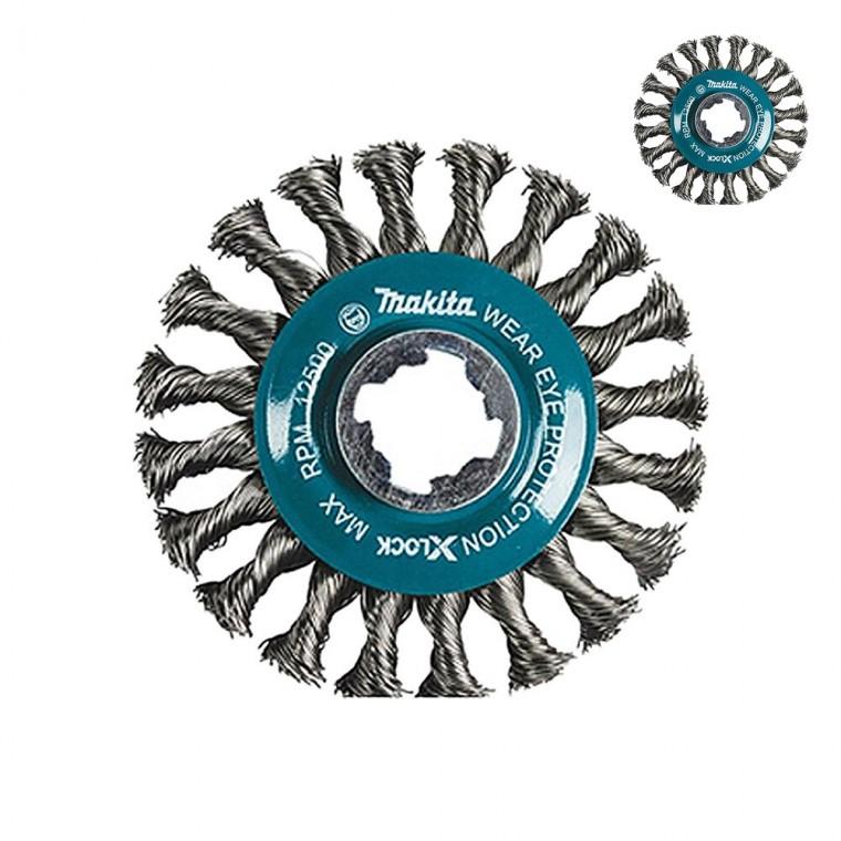 와이어 휠브러쉬 115mm 그라인더녹제거브러쉬 드릴용쇠브러쉬 철브러쉬