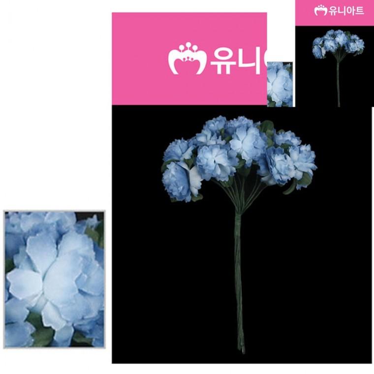 소국화 하늘 가짜꽃다발 인조꽃 조화다발