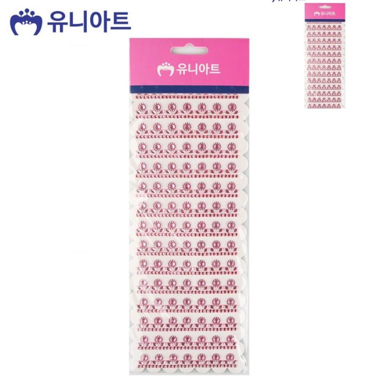 비즈스티커 26번 창문꾸미기스티커 큐빅비즈스티커 다꾸스티커