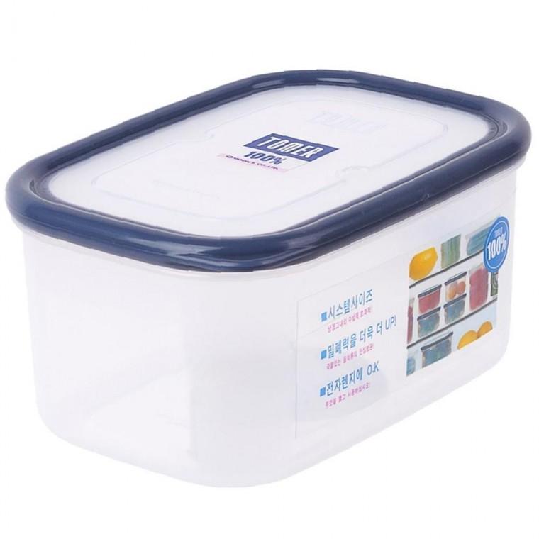 국산 냉장 실용 정리 토마 직사각 밀폐 용기 4호 850ml