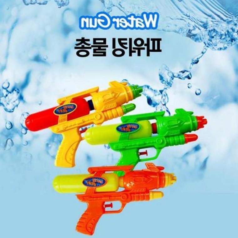 파워킹 물놀이용품 워터건-색상랜덤발송 여름물놀이 여름 워터건 물총 비치볼