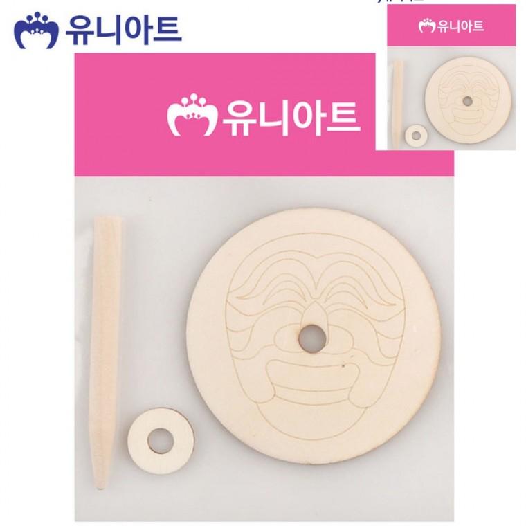 나무 팽이 하회탈 미술재료세트 미술도구세트 미술학습교구
