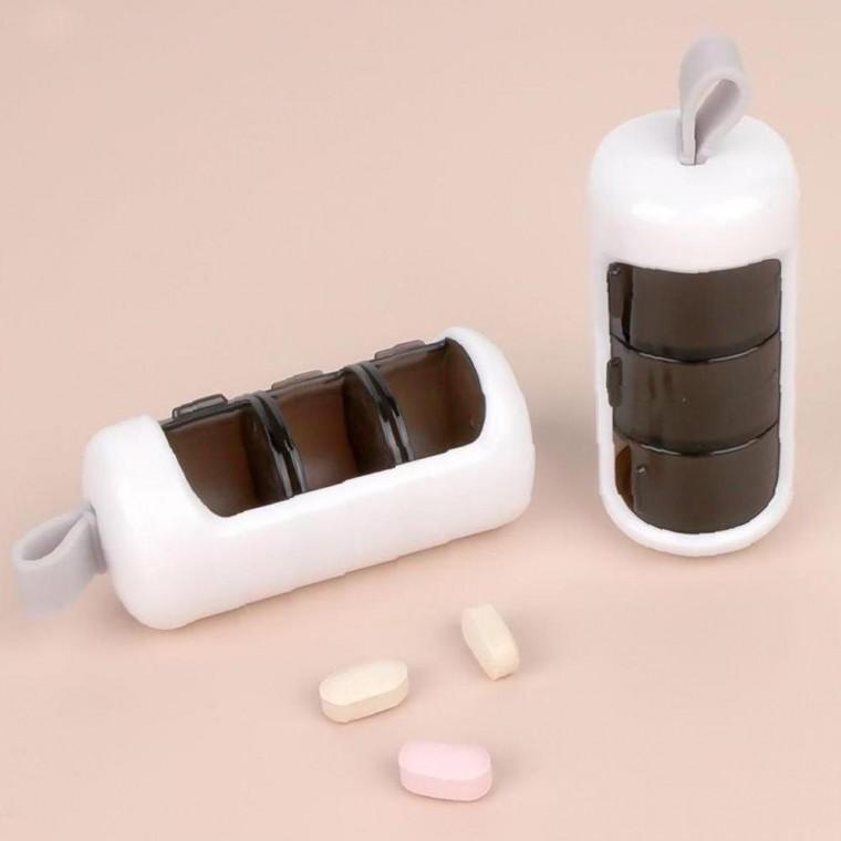 미니멀 3구 약보관함 케이스
